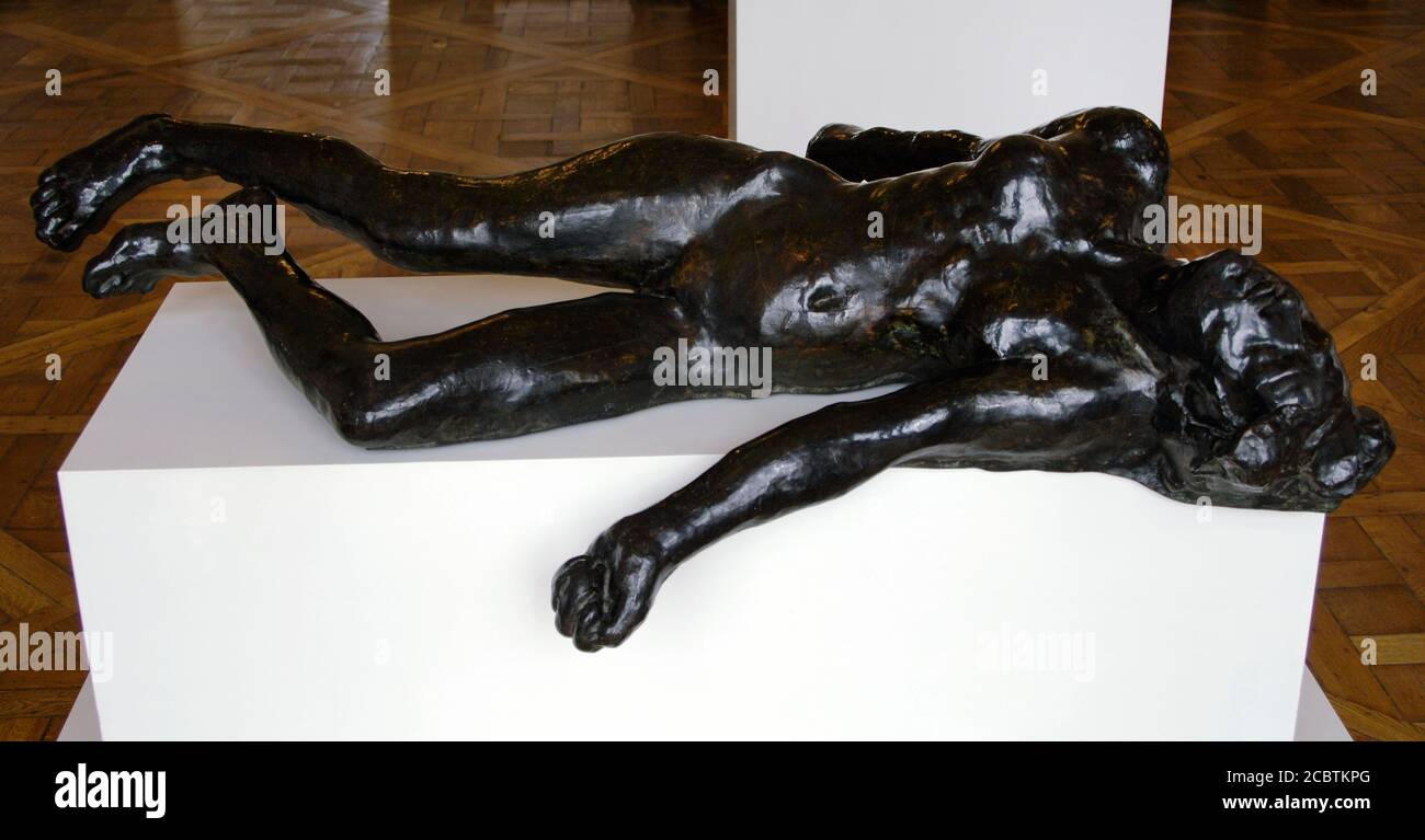 Auguste Rodin (1840-1917). Escultor francés. El mártir, ampliación,1899. Bronce. Fundición Alexis Rudier. Museo Rodin. París. Francia. Stock Photo