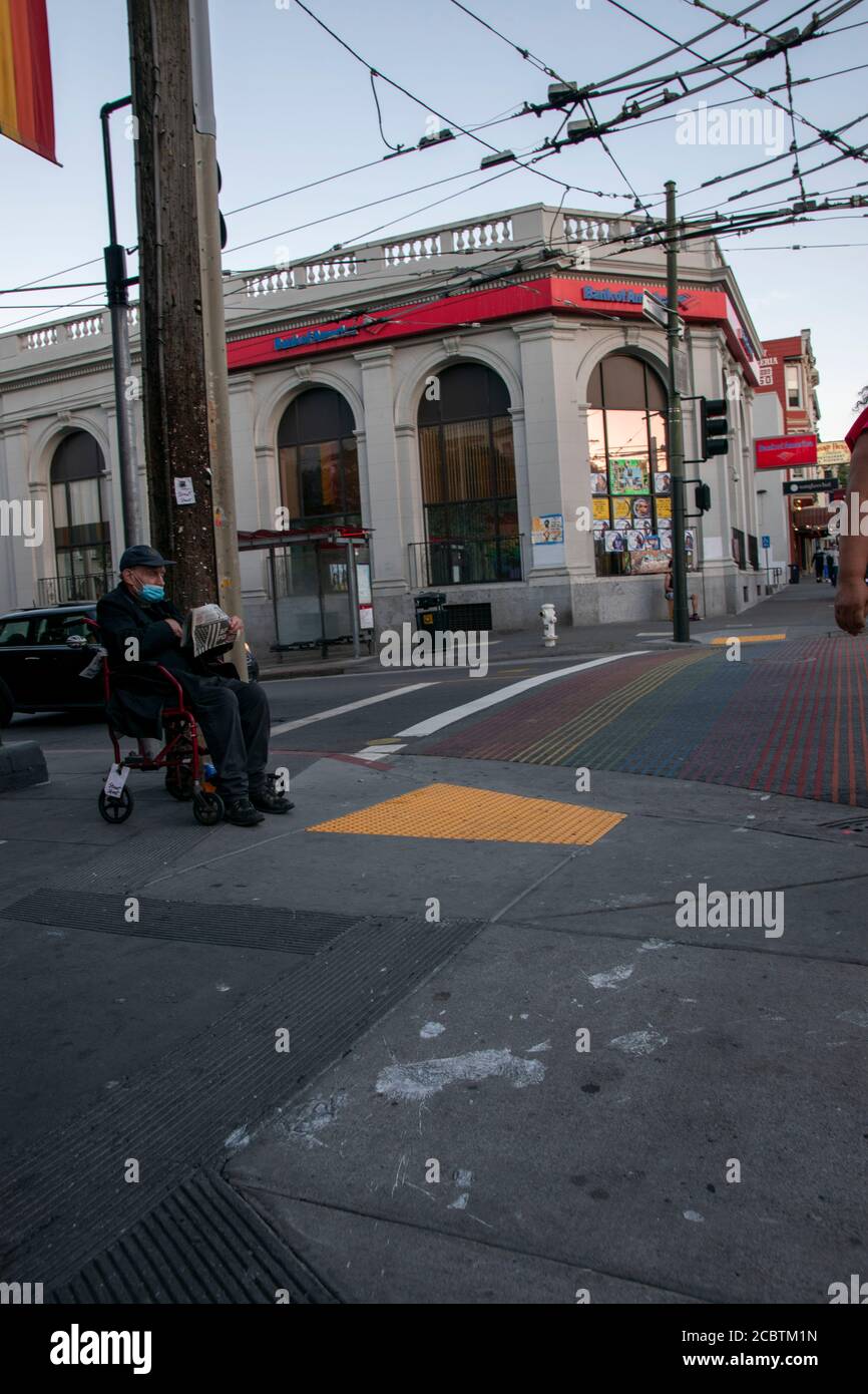 The Castro neighborhood in San Francisco, CA, USA is known to be a ...