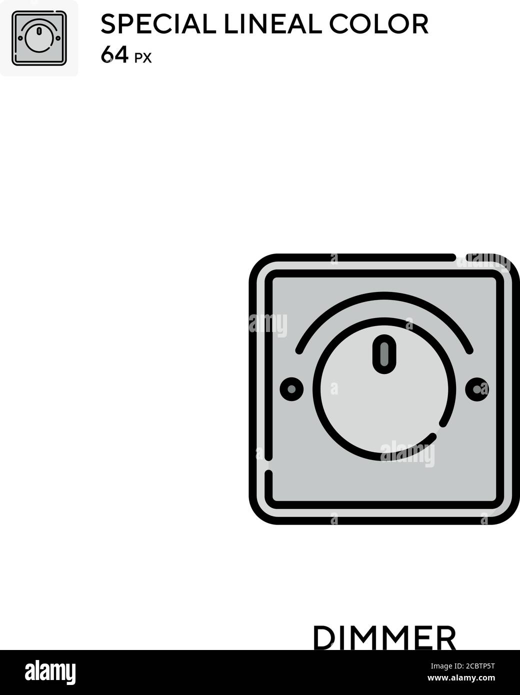 Dimmer switch room Stock Vector Images Alamy