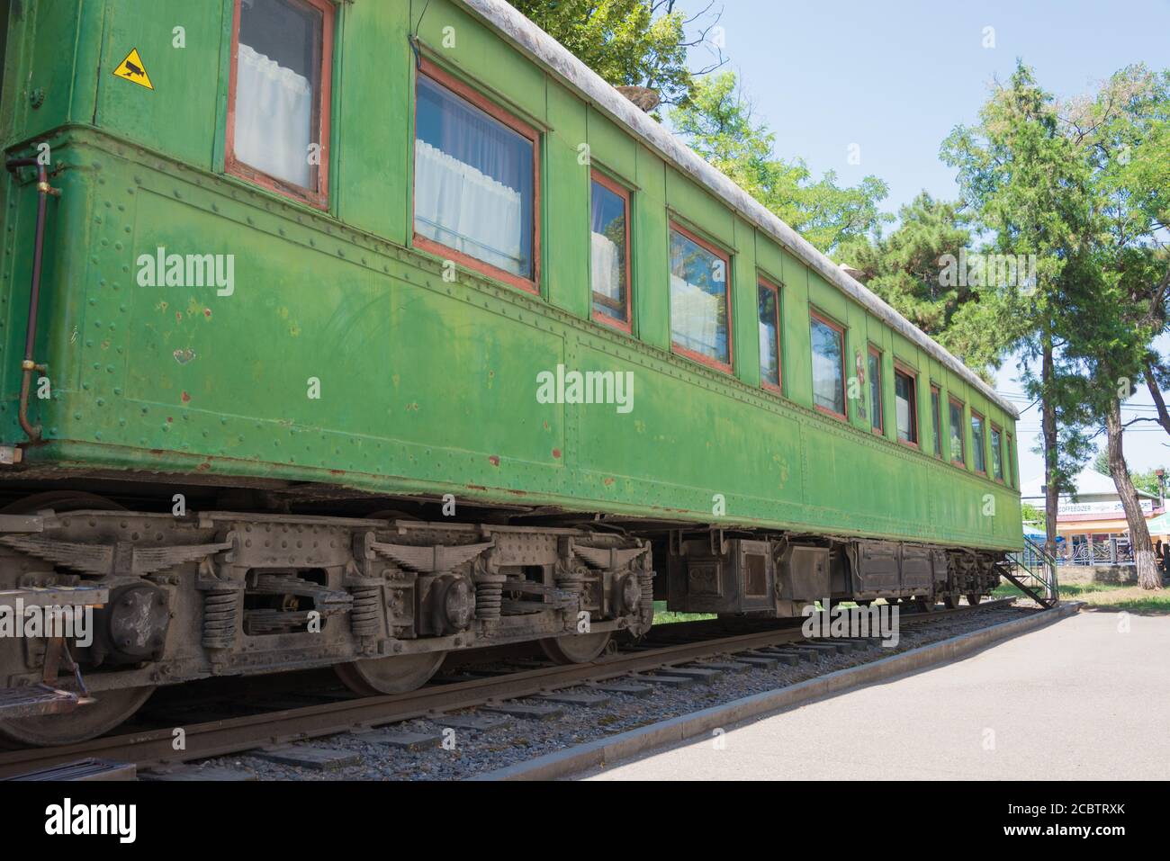 Gori, Georgia - The train wagon of Stalin, Stalin Museum in Gori, Shida ...