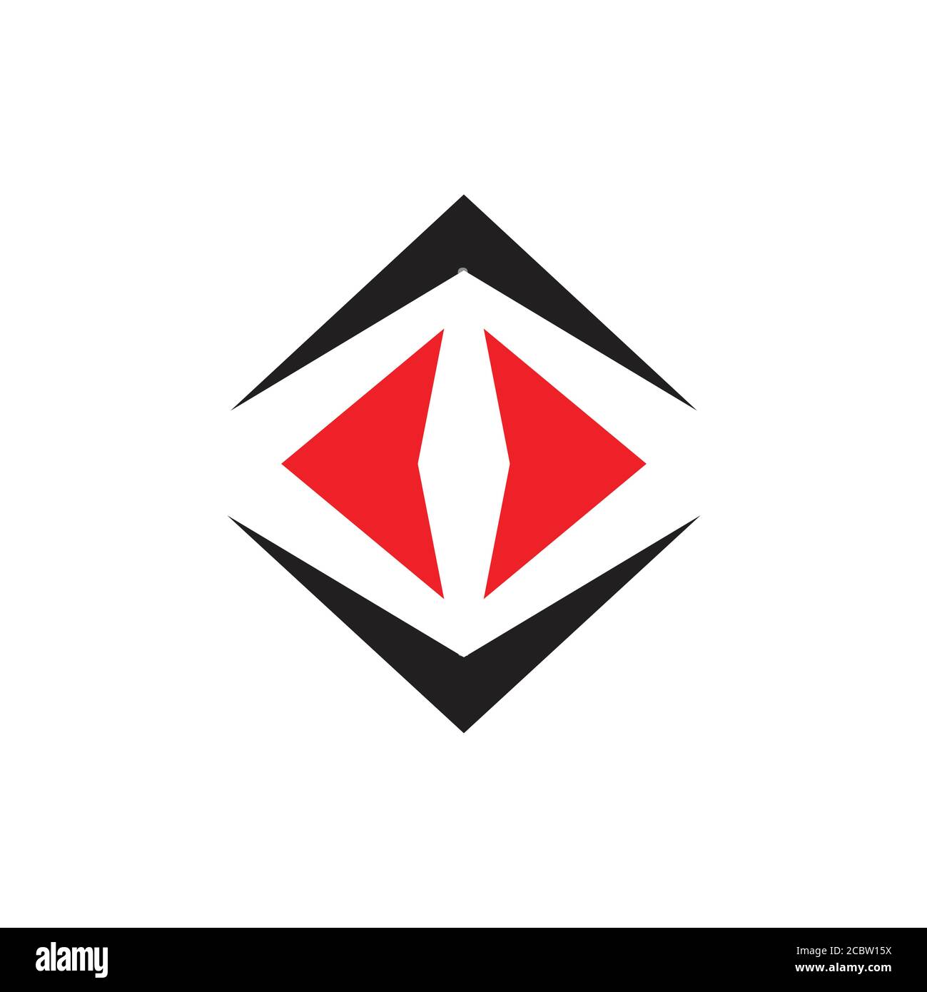 geometric square arrows logo vector Stock Vector Image & Art - Alamy