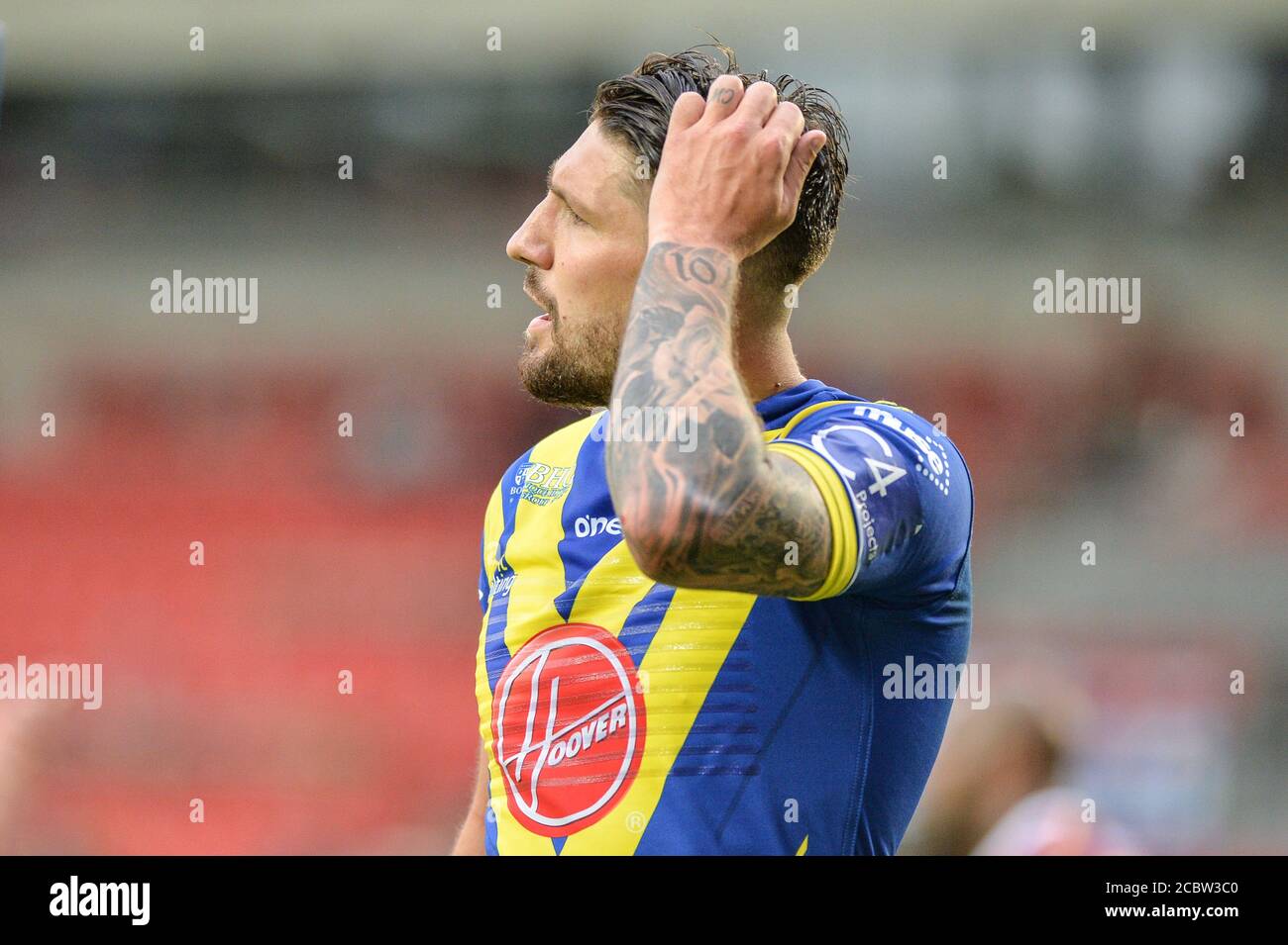 Gareth Widdop of Warrington Wolves Stock Photo