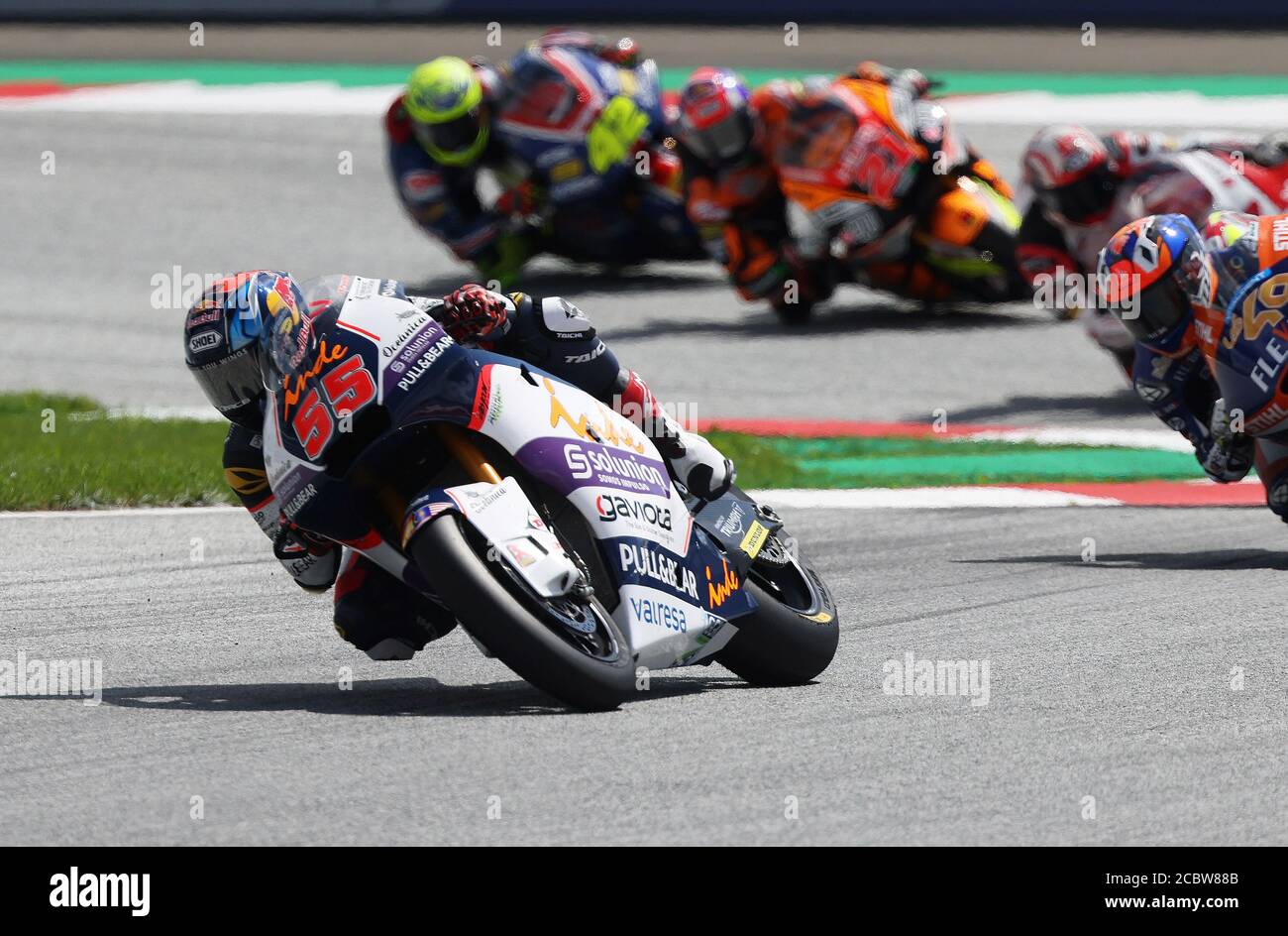 Motogp Austrian Grand Prix Red Bull Ring Spielberg Austria August 16 2020 Openbank Aspar Team S Hafizh Syahrin In Action During The Moto2 Race Reuters Lisi Niesner Stock Photo Alamy