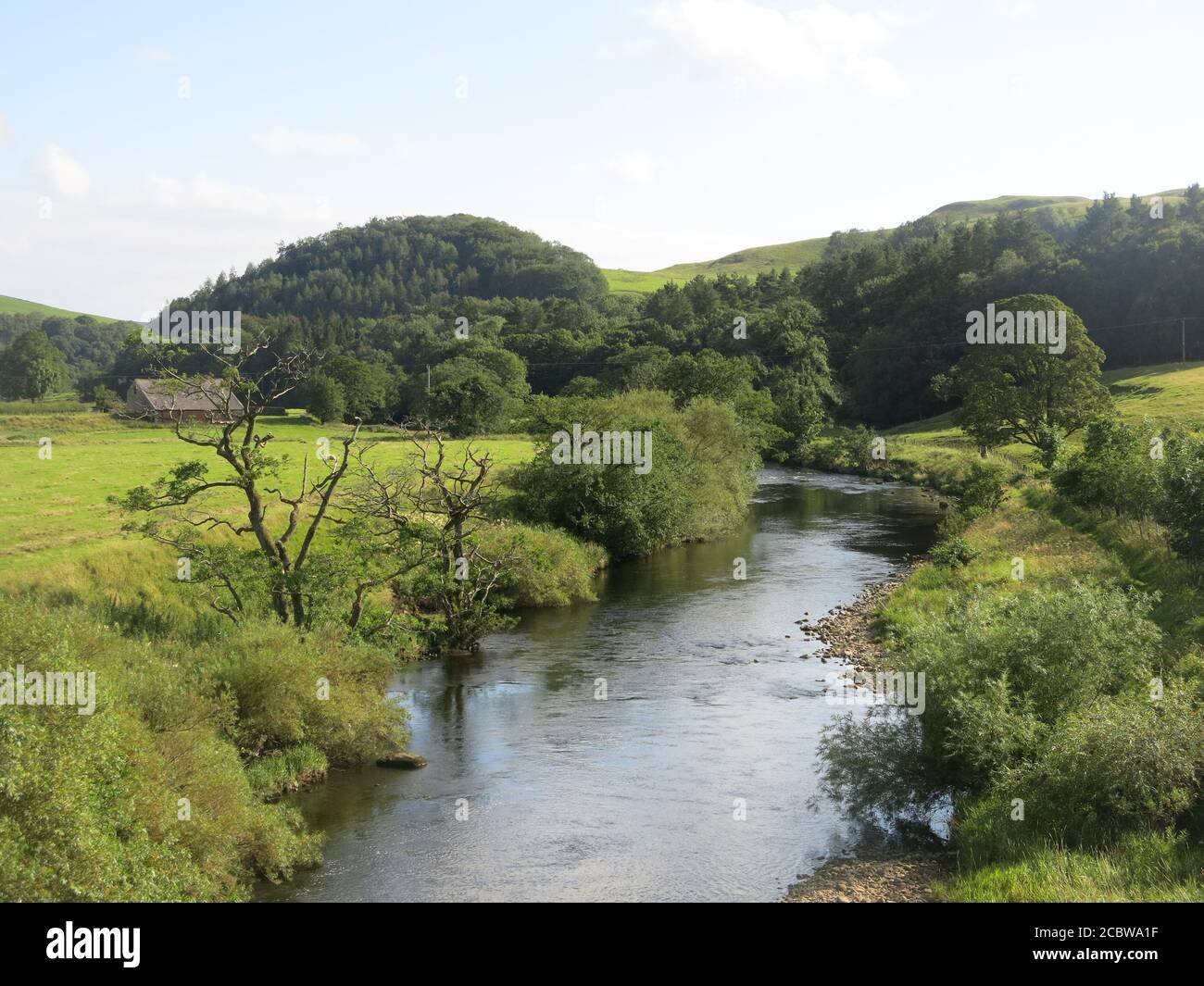 Whitewell and river hodder hi-res stock photography and images - Alamy