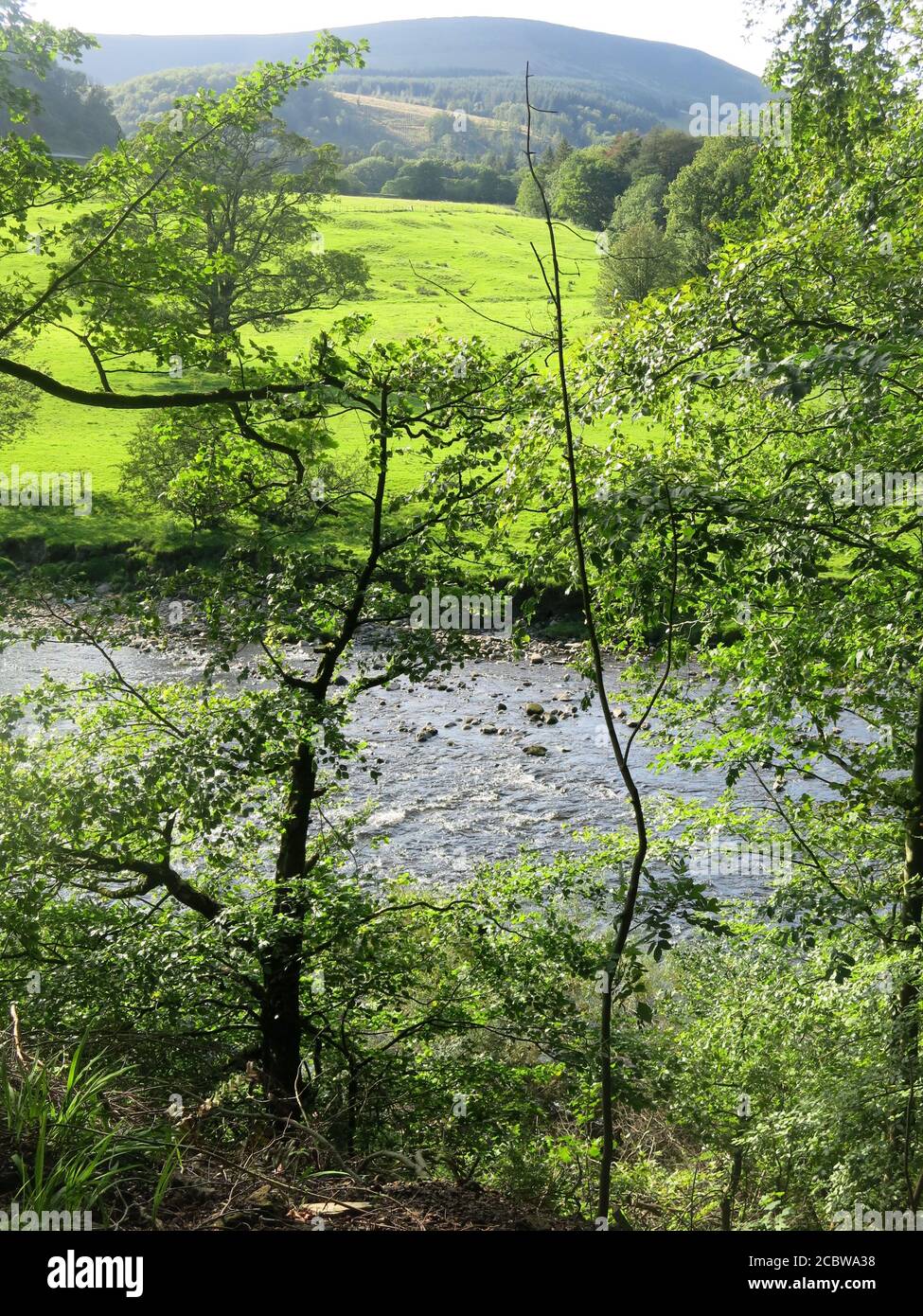 Whitewell and river hodder hi-res stock photography and images - Alamy
