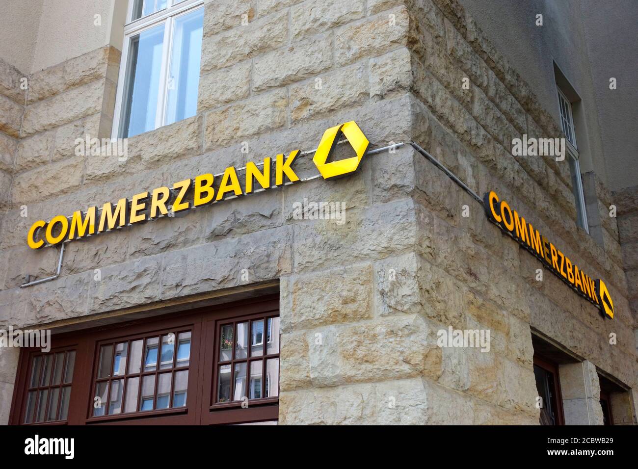 Branch Of The Commerzbank In Berlin Germany Stock Photo Alamy