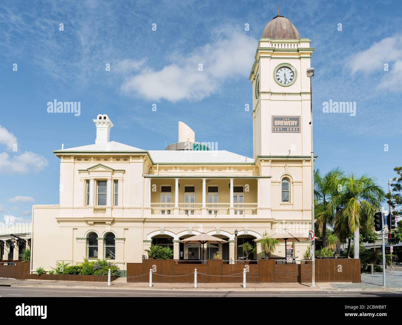 The original Townsville Post Office is now The Brewery in Townsville, North Queensland, Australia Stock Photo