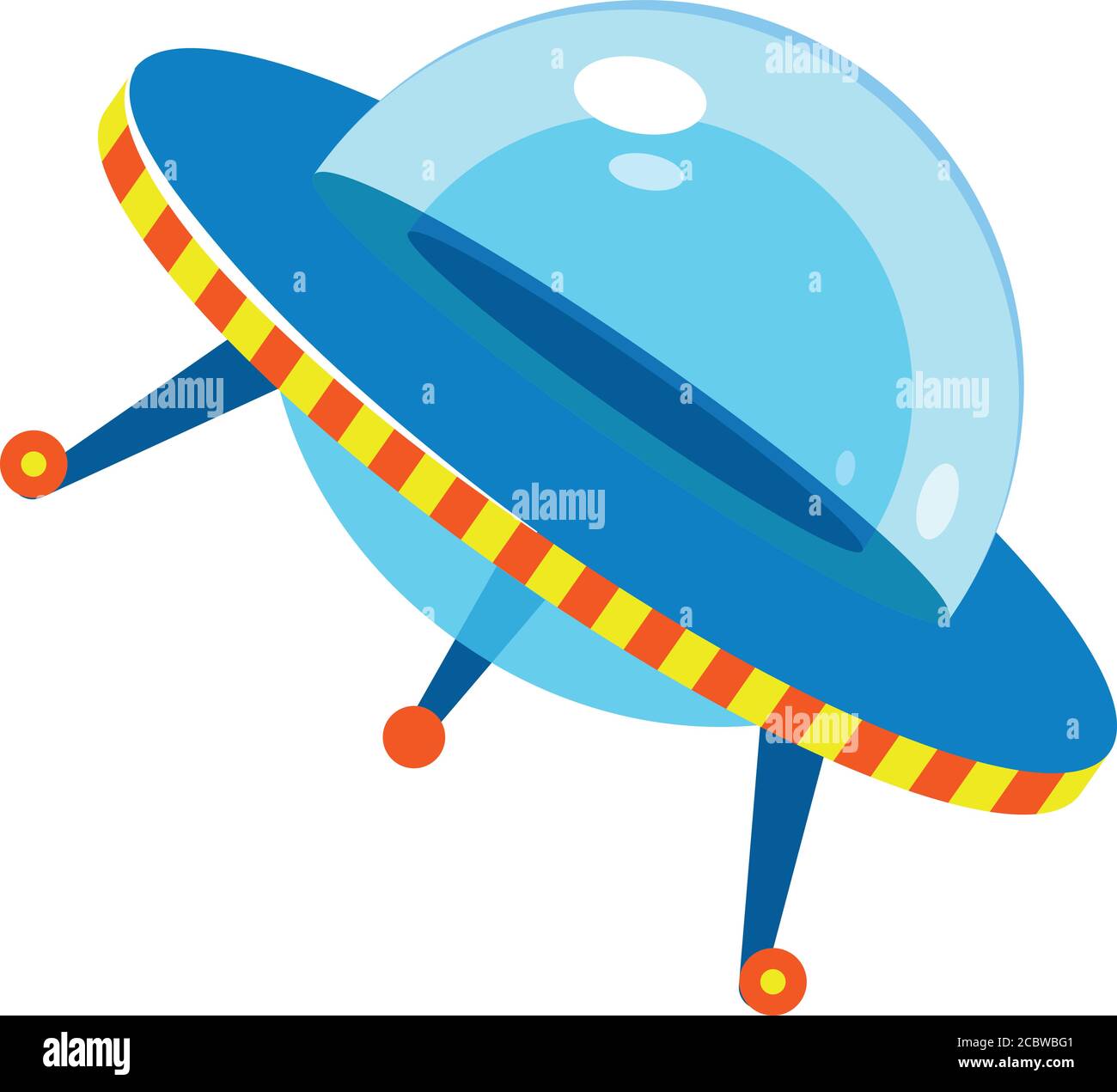 Flying ufo icon. Cartoon of flying ufo vector icon for web design ...