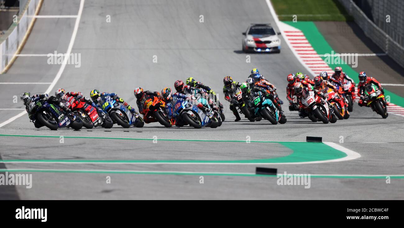 MotoGP - Austrian Grand Prix - Red Bull Ring, Spielberg, Austria - August  16, 2020 The start of the race REUTERS/Lisi Niesner Stock Photo - Alamy