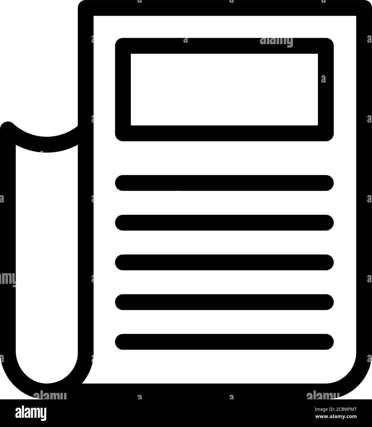 Nursing contract icon, outline style Stock Vector Image & Art - Alamy