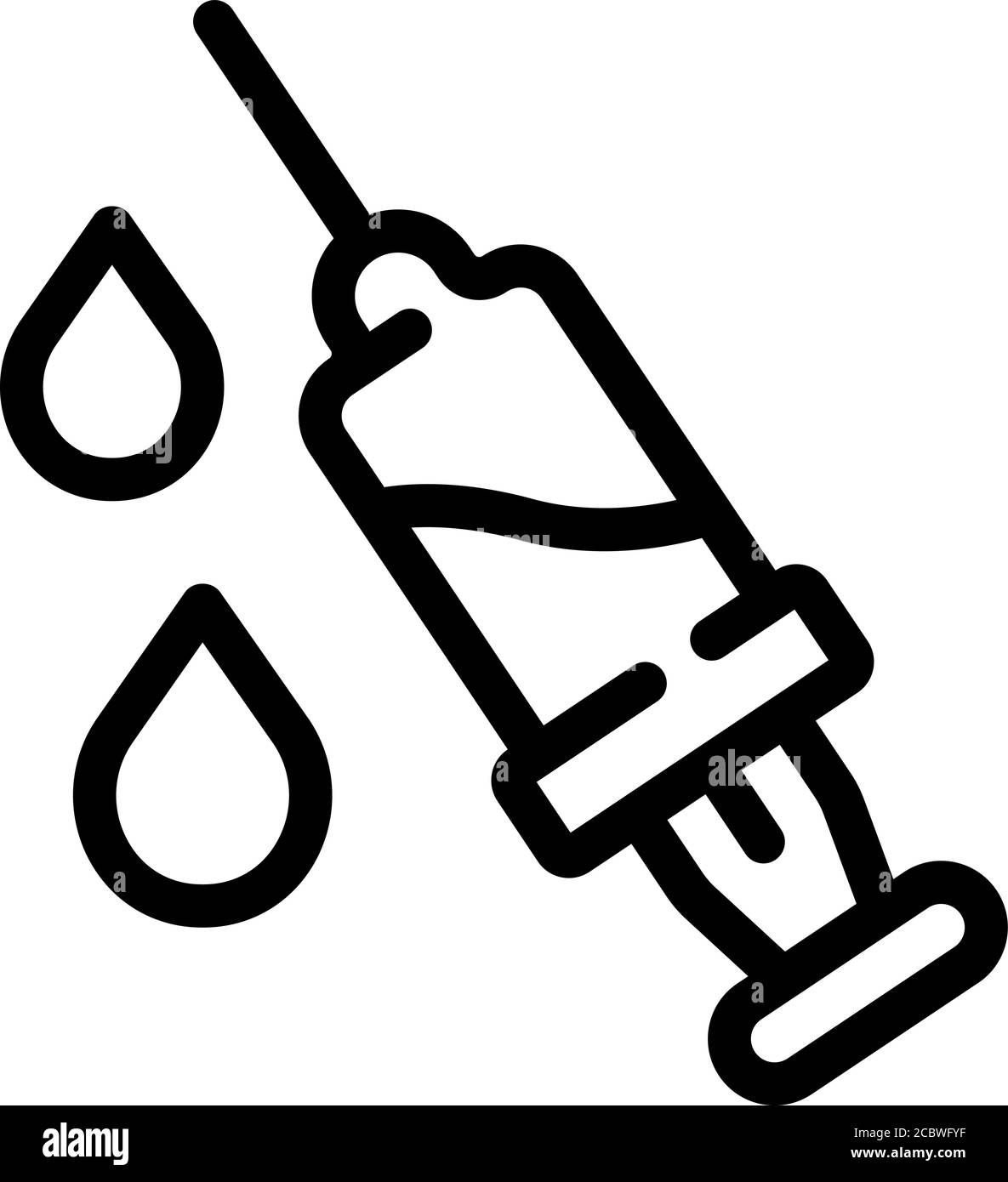 Home nursing syringe icon, outline style Stock Vector Image &amp; Art - Alamy