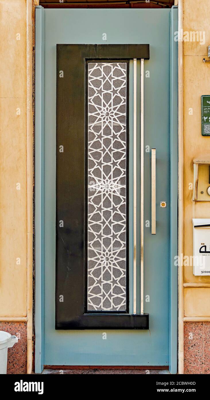 Saudi Arabian doors Stock Photo Alamy