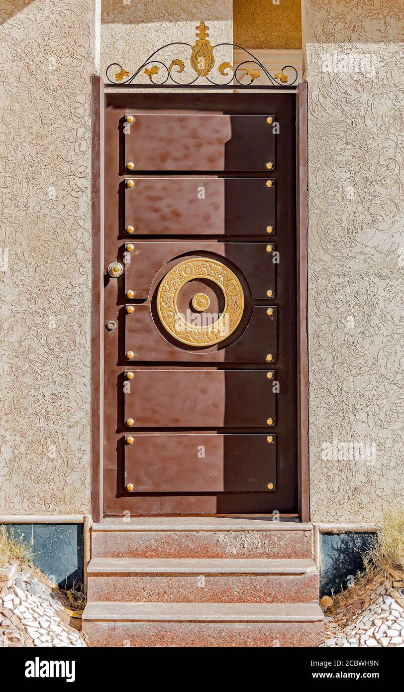 Saudi Arabian doors Stock Photo Alamy
