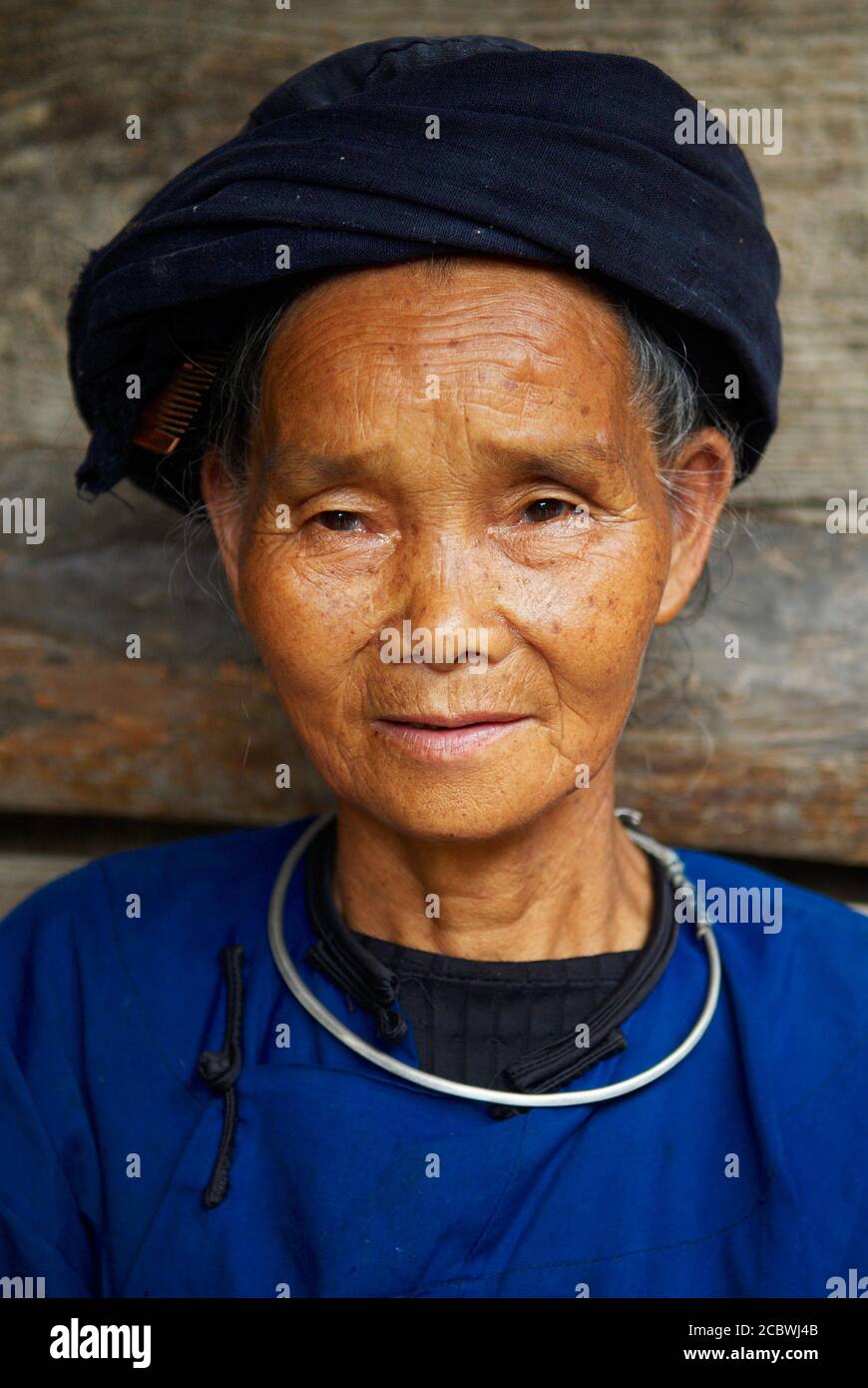 China. Guizhou province. Shui ethnic group in the village around Libo ...