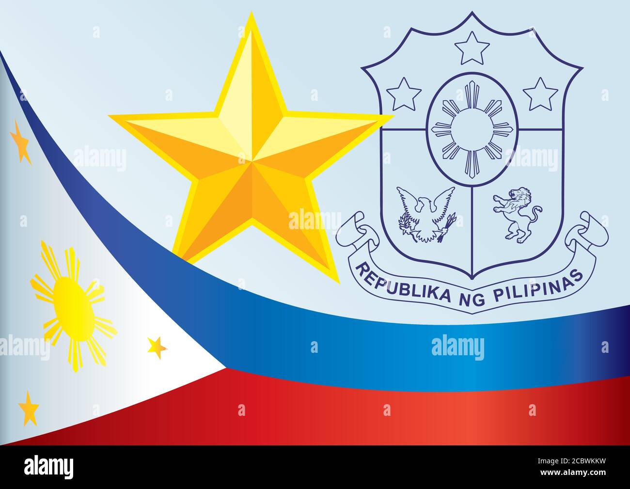 Flag Of The Philippines, Template For The Award, An Official Document 