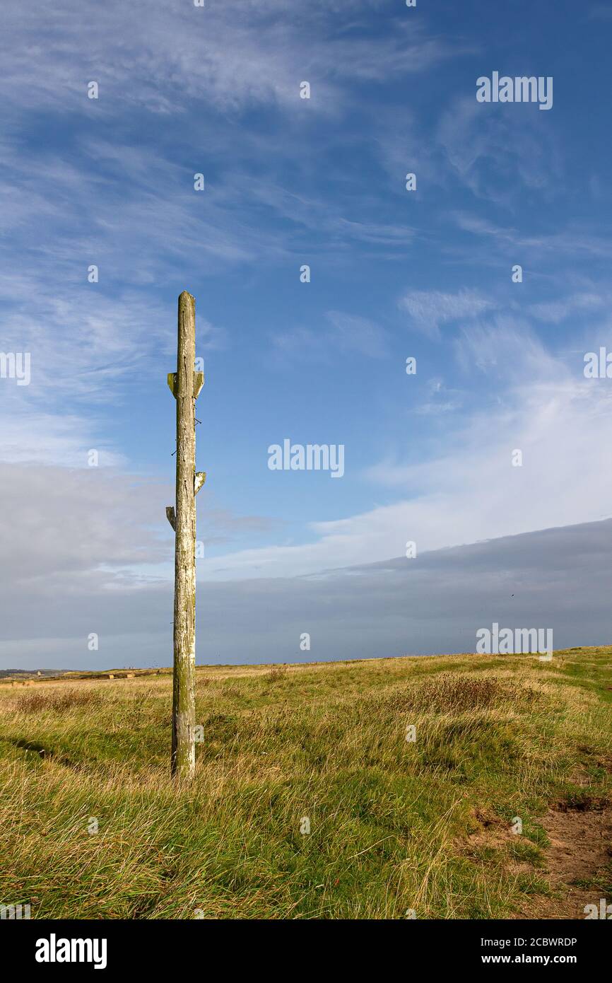 Boulmer Northumberland Stock Photo