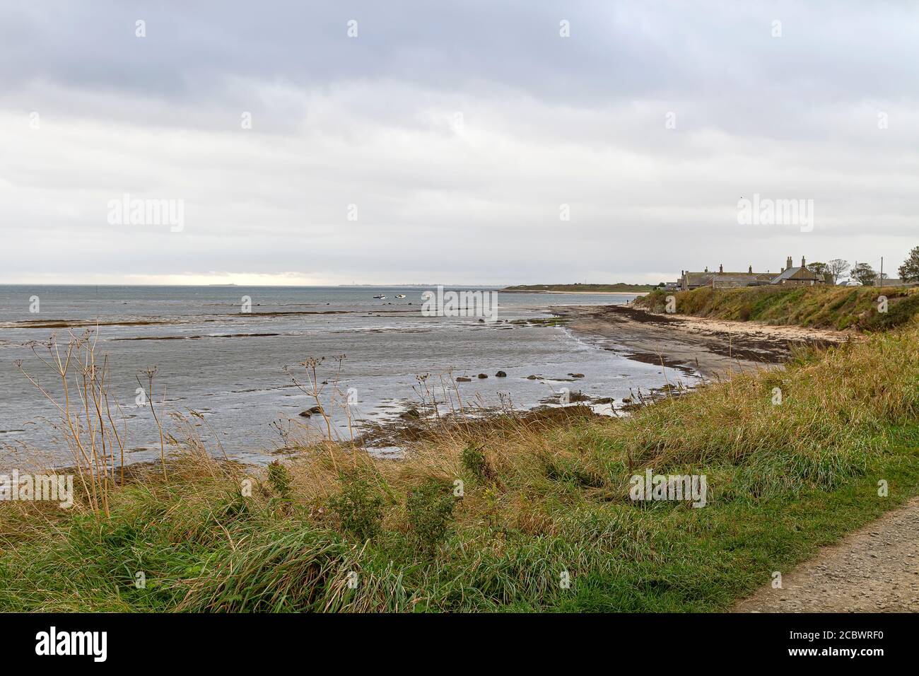 Boulmer Northumberland Stock Photo