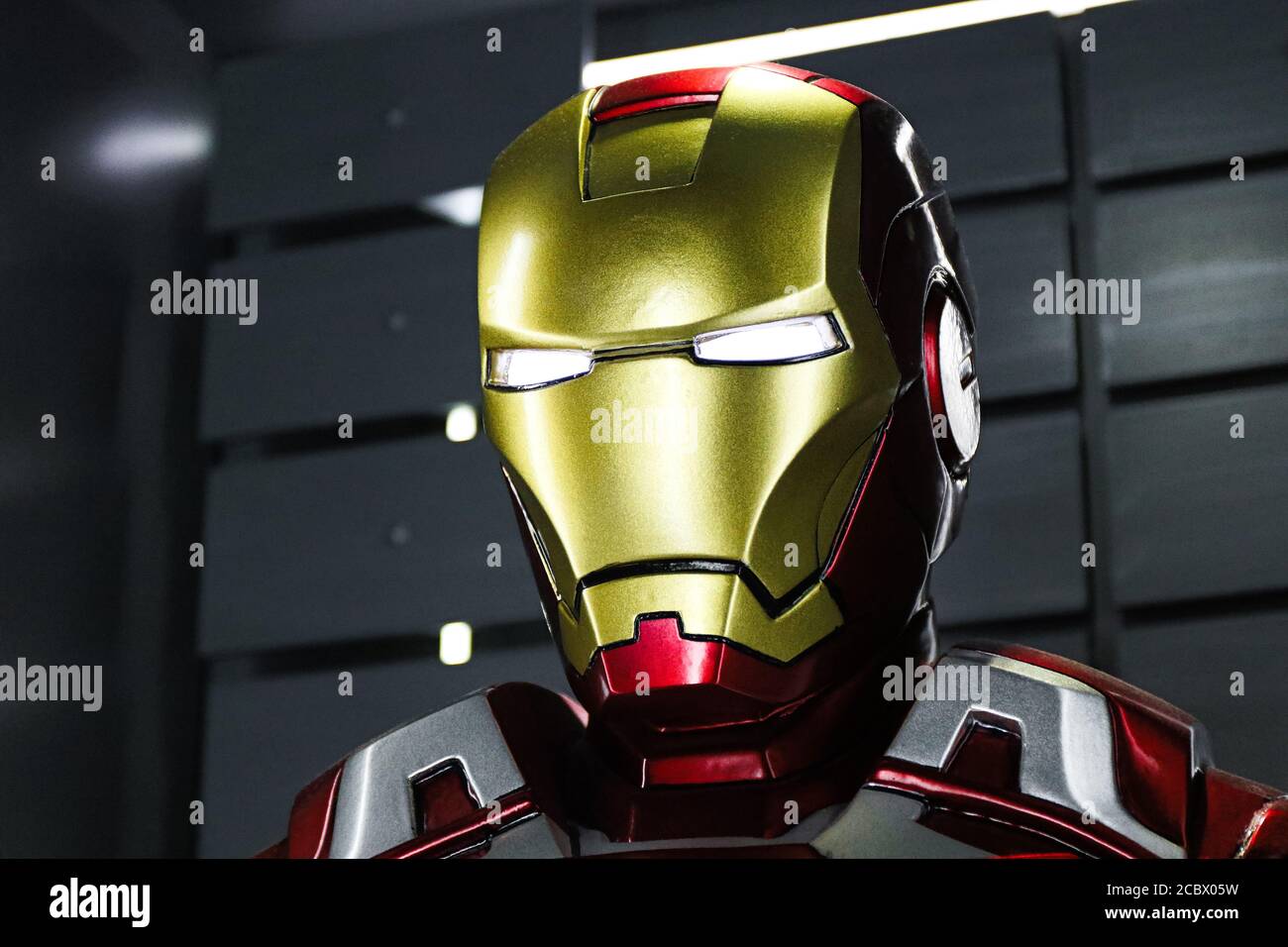 Iron man Type 7 model at the Avengers experience in Treasure Island