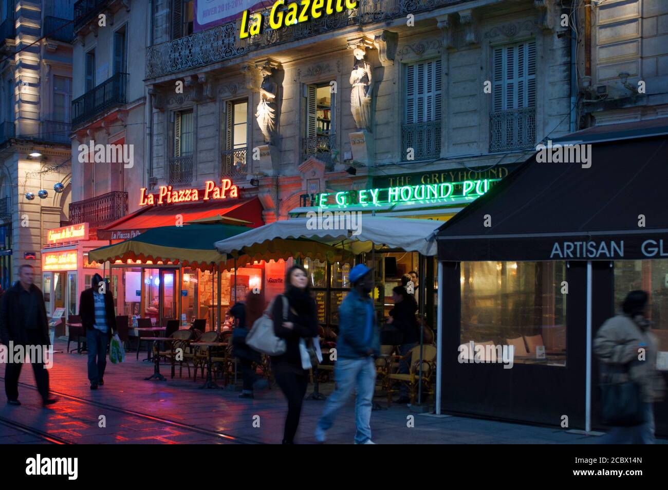 Cafe restaurant montpellier france hi-res stock photography and images -  Page 2 - Alamy