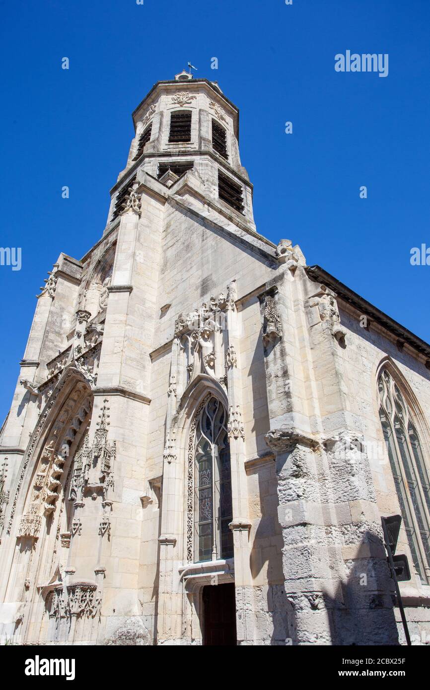 St Leonard's Church, Honfleur, Normandy, France Stock Photo