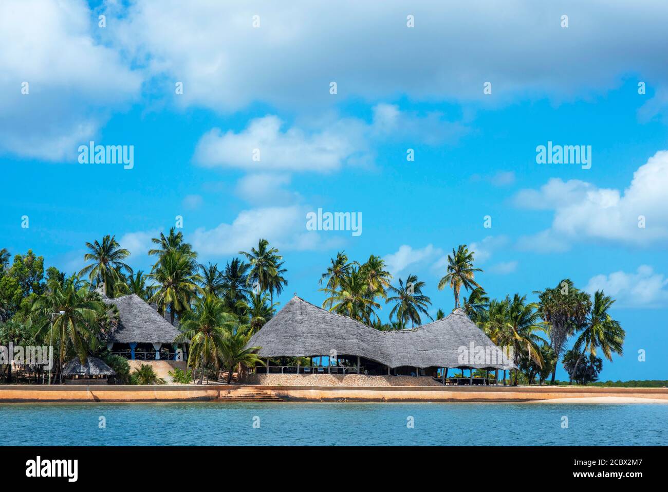 Manda Bay Lodge in Manda island in Lamu archipelago and Lamu island in