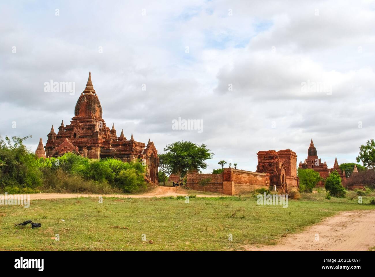 Group of Khay Ming Gha temples in Bagan Stock Photo