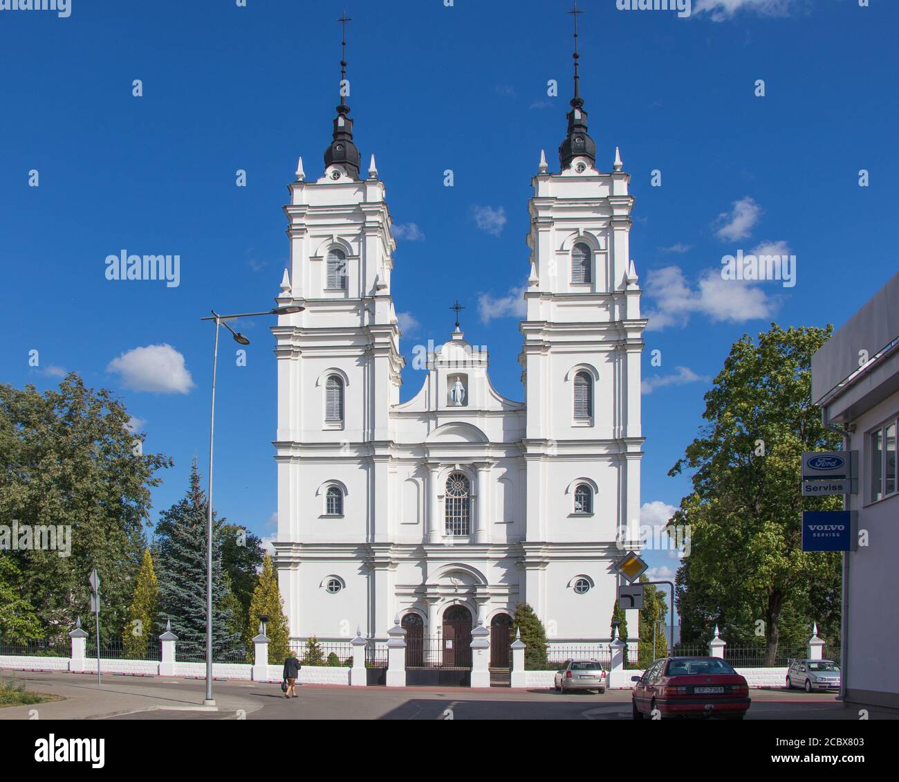 Daugavpils, Latvia - July 6, 2018: Catholic church of the Immaculate ...