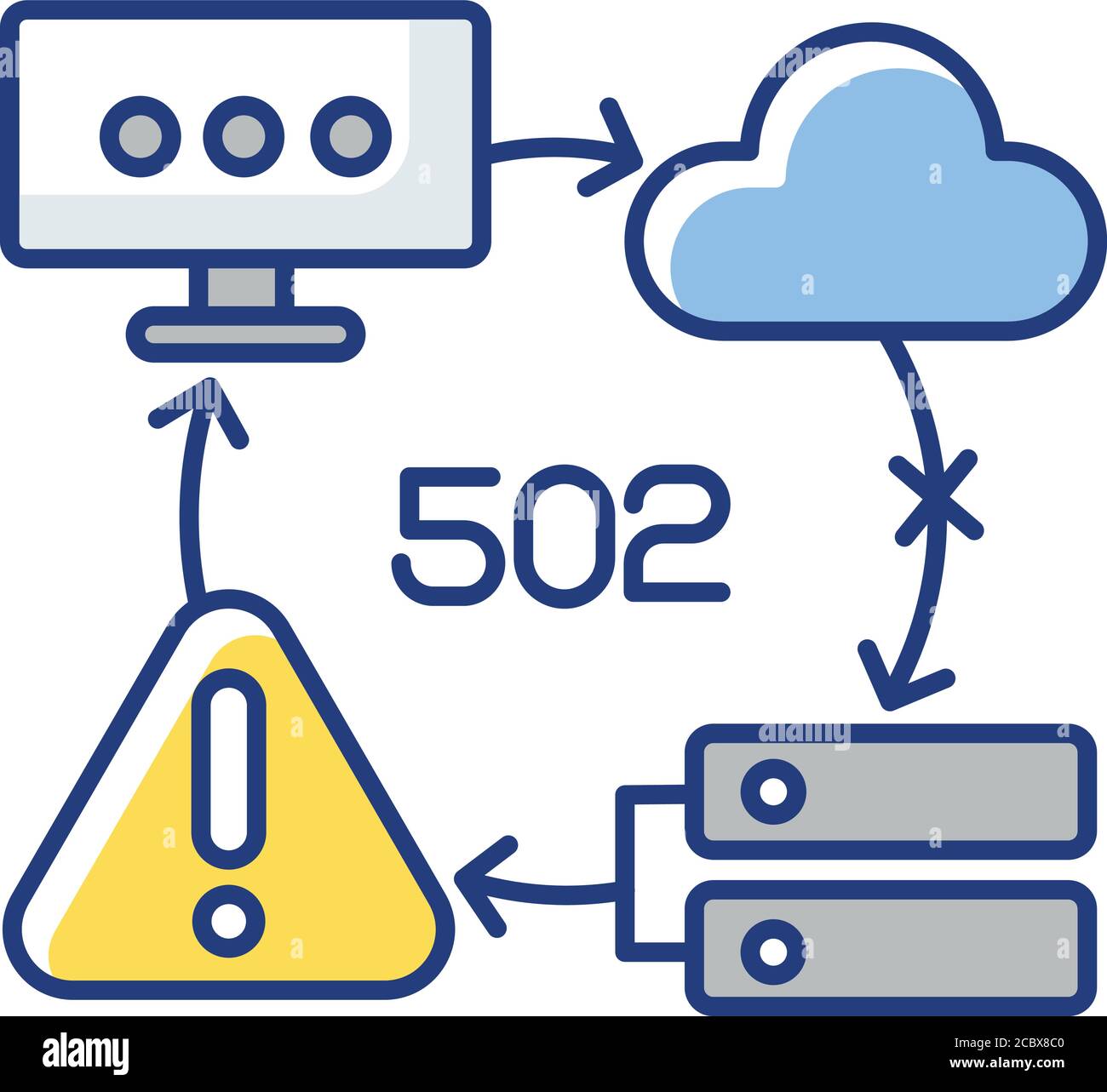 Notice By Gateway Stock Vector Images Alamy