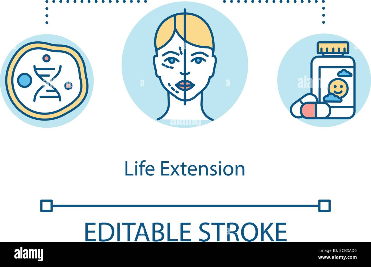 Prolonging lifespan Stock Vector Images Alamy
