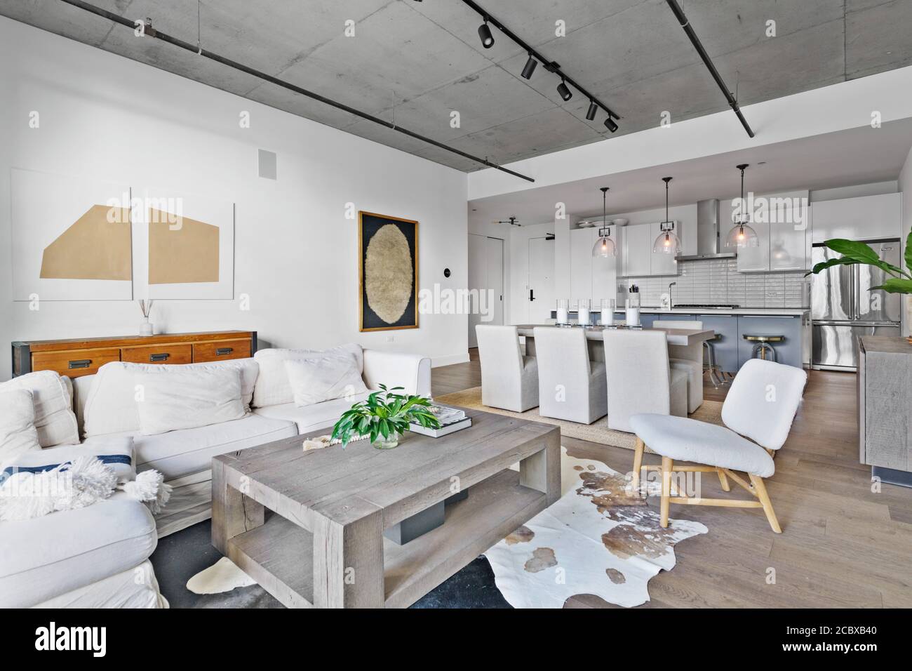 Picture of Luxury condominium interior Stock Photo - Alamy