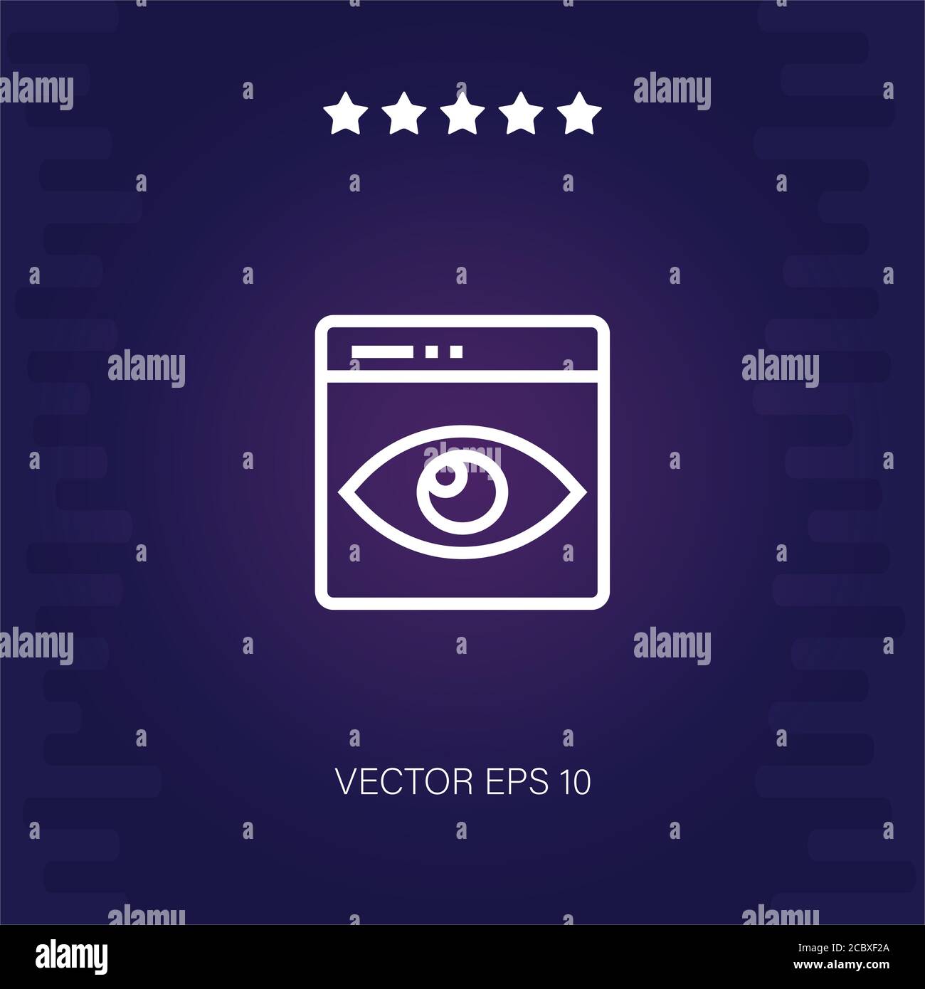 view vector icon modern illustration Stock Vector Image & Art - Alamy