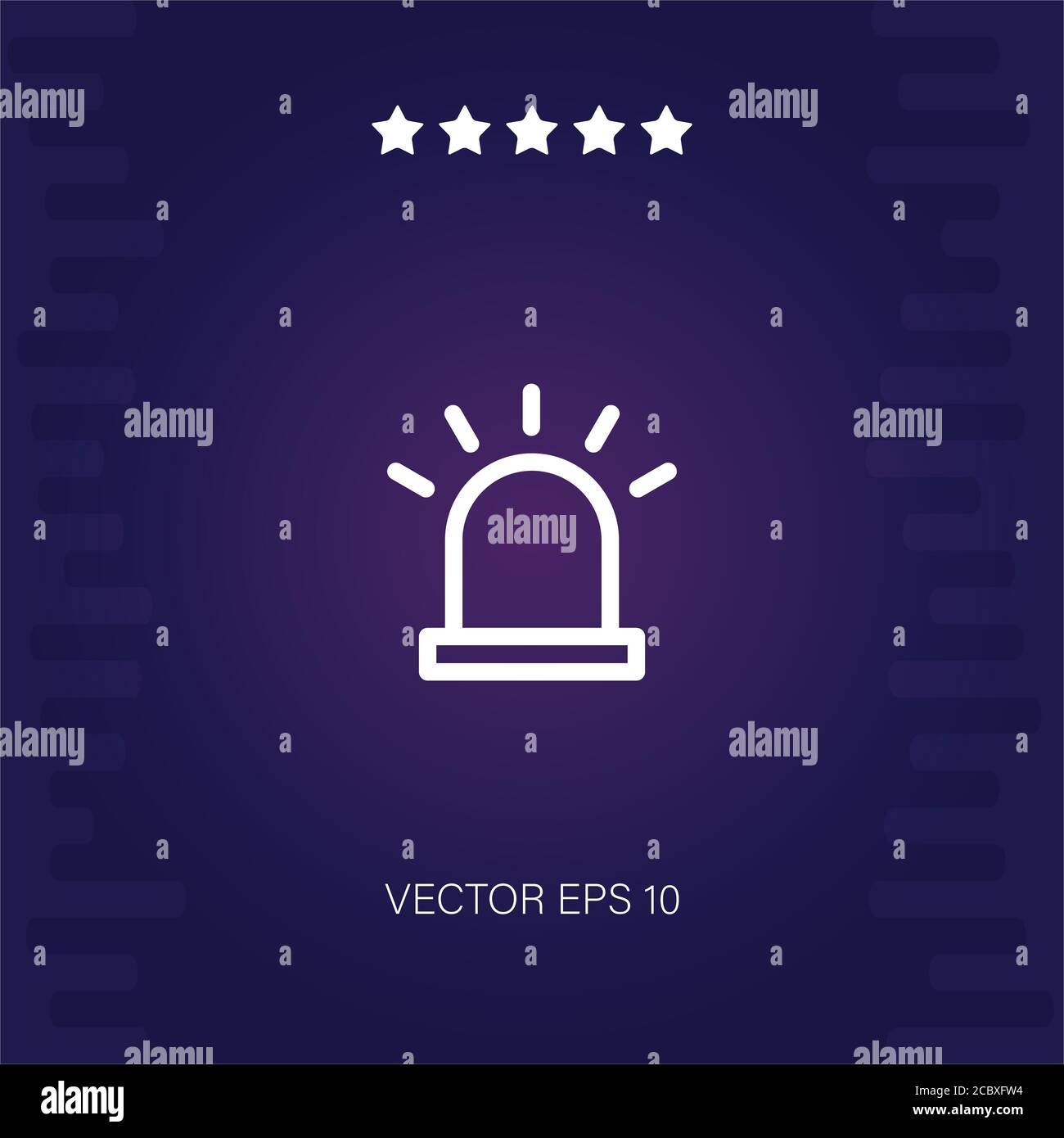 alert vector icon modern illustration Stock Vector Image & Art - Alamy