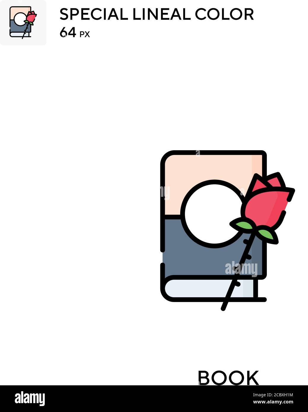 Book Special lineal color vector icon. Book icons for your business ...