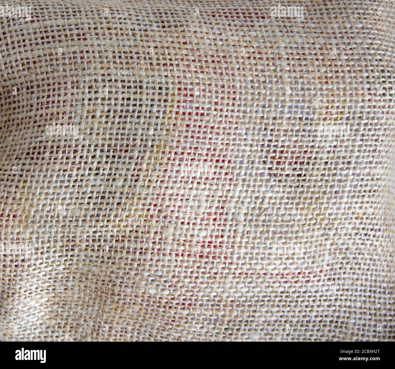 This one has a fairly rough texture. This was once a burlap, woven