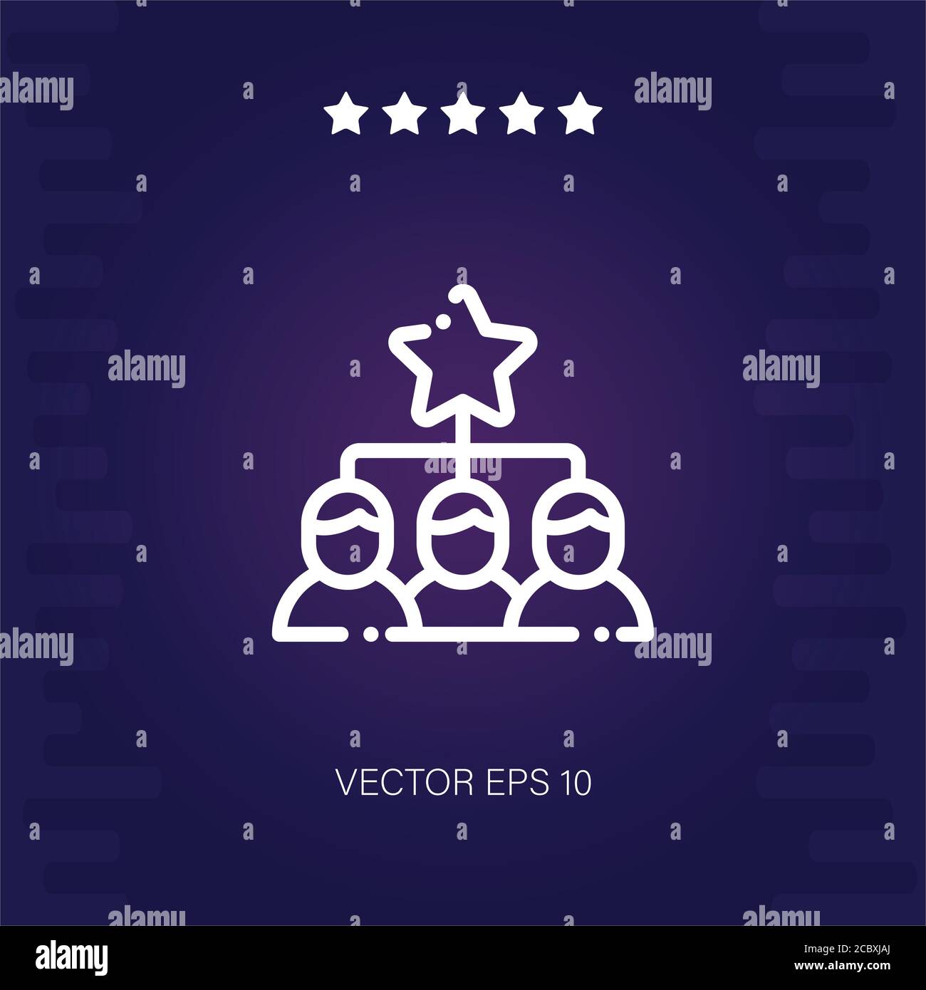 hierarchy vector icon modern illustration Stock Vector Image & Art - Alamy