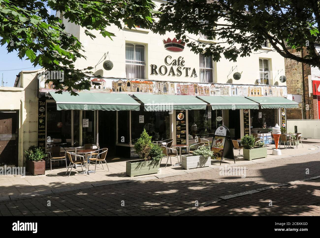Cafe Roasta in Kings Lynn, Norfolk Stock Photo Alamy