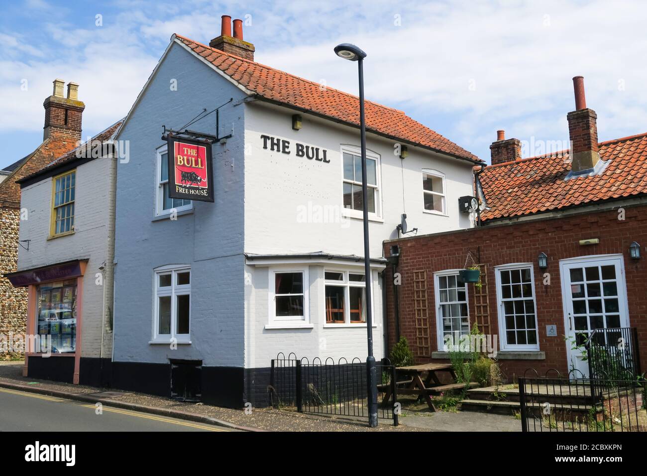 The Bull pub in Fakenham Stock Photo Alamy