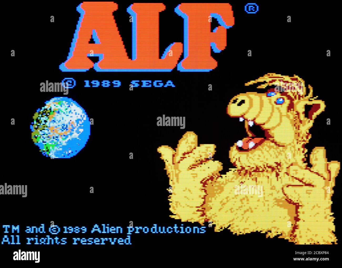 Alf Master System PAL - Prix - Photo - Présentation