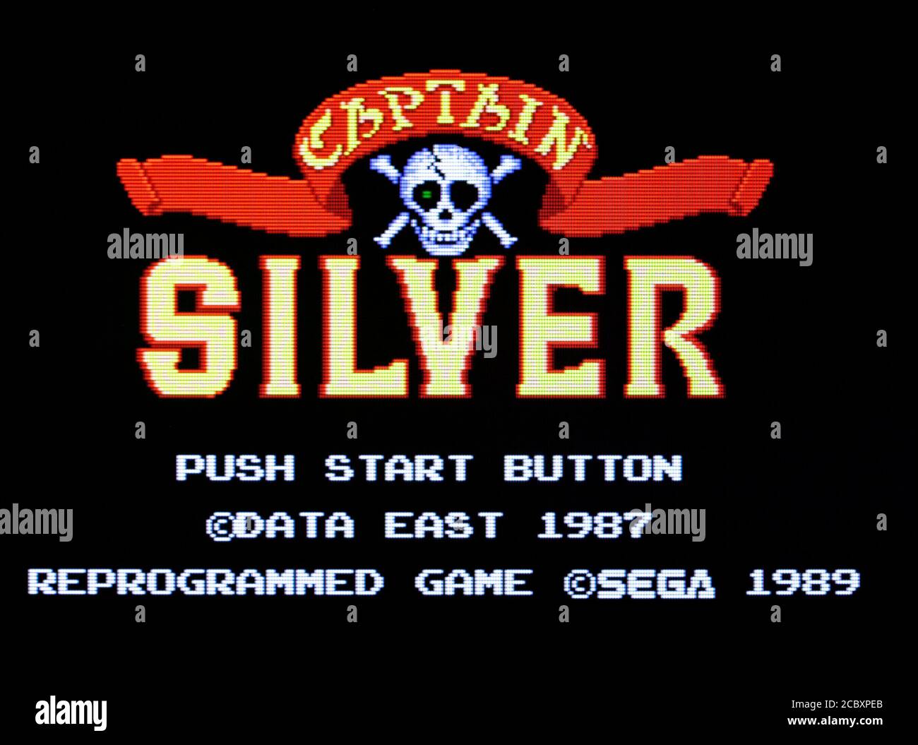 Captain Silver - Sega Master System - SMS - editorial use only Stock Photo  - Alamy