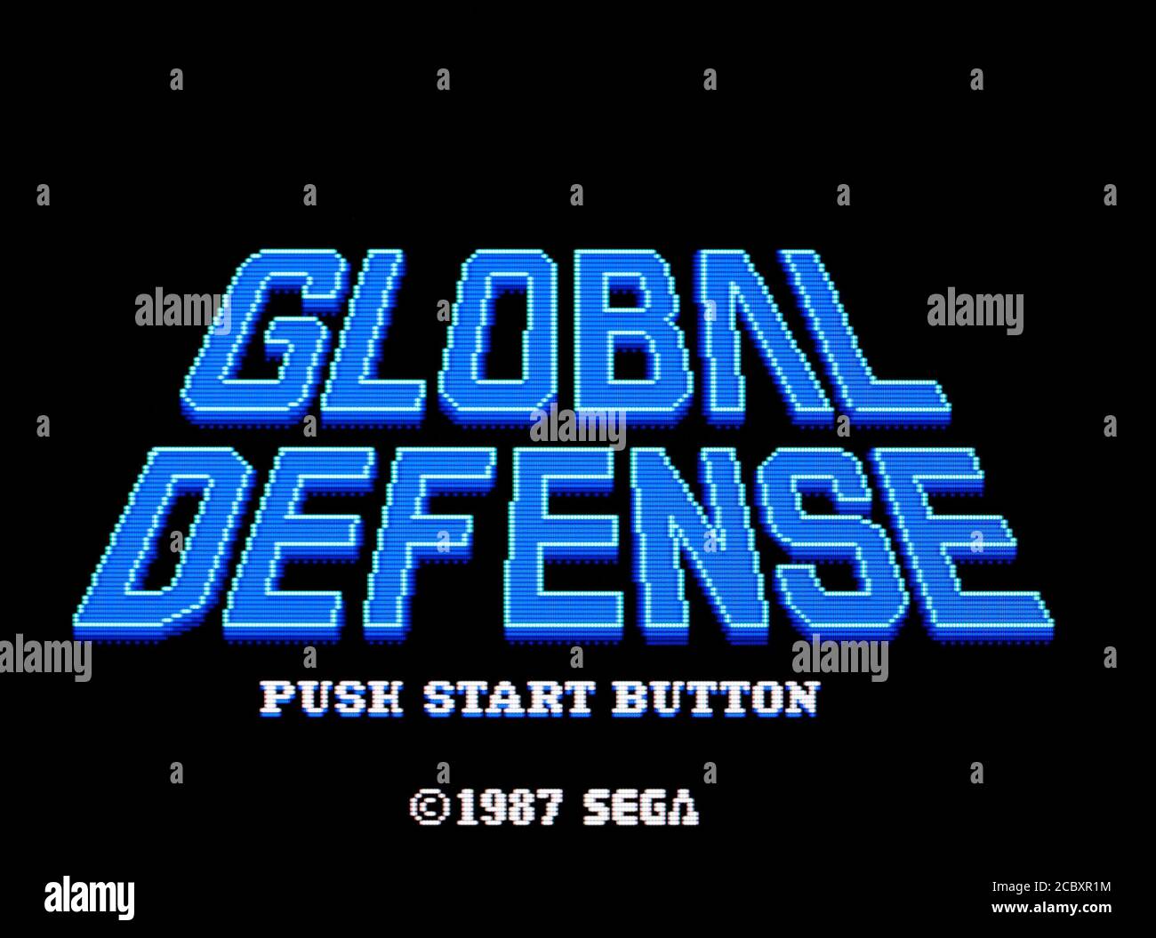 SEGA Master System - Global Defense - PAL