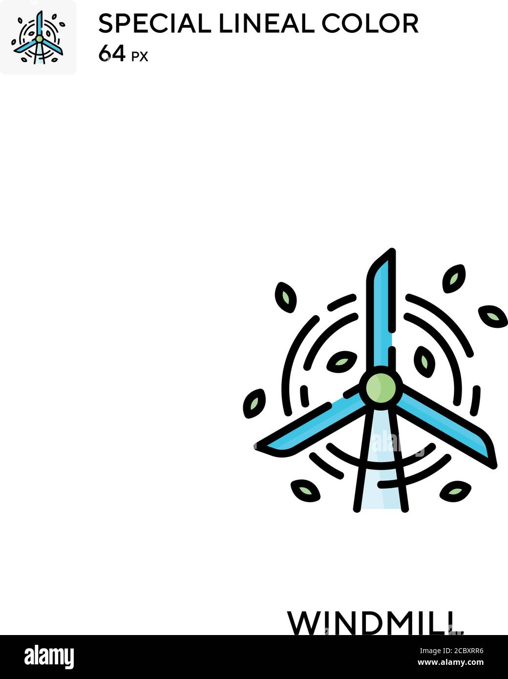 Offshore wind turbine vector vectors Cut Out Stock Images & Pictures ...