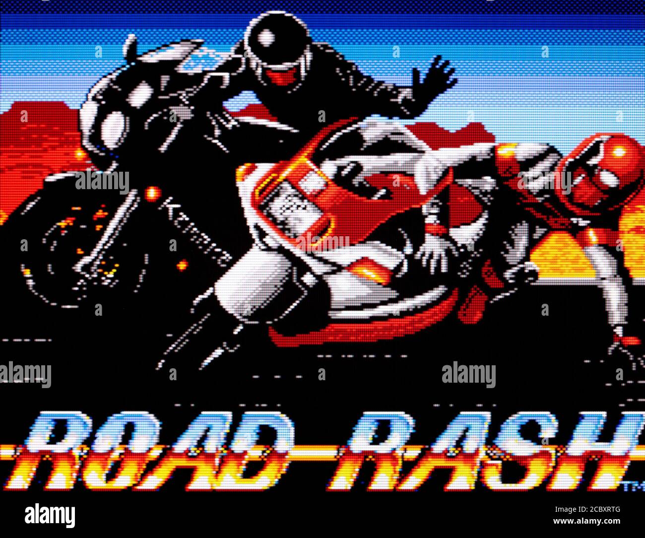 Road Rash - Sega Master System - SMS - editorial use only Stock Photo ...
