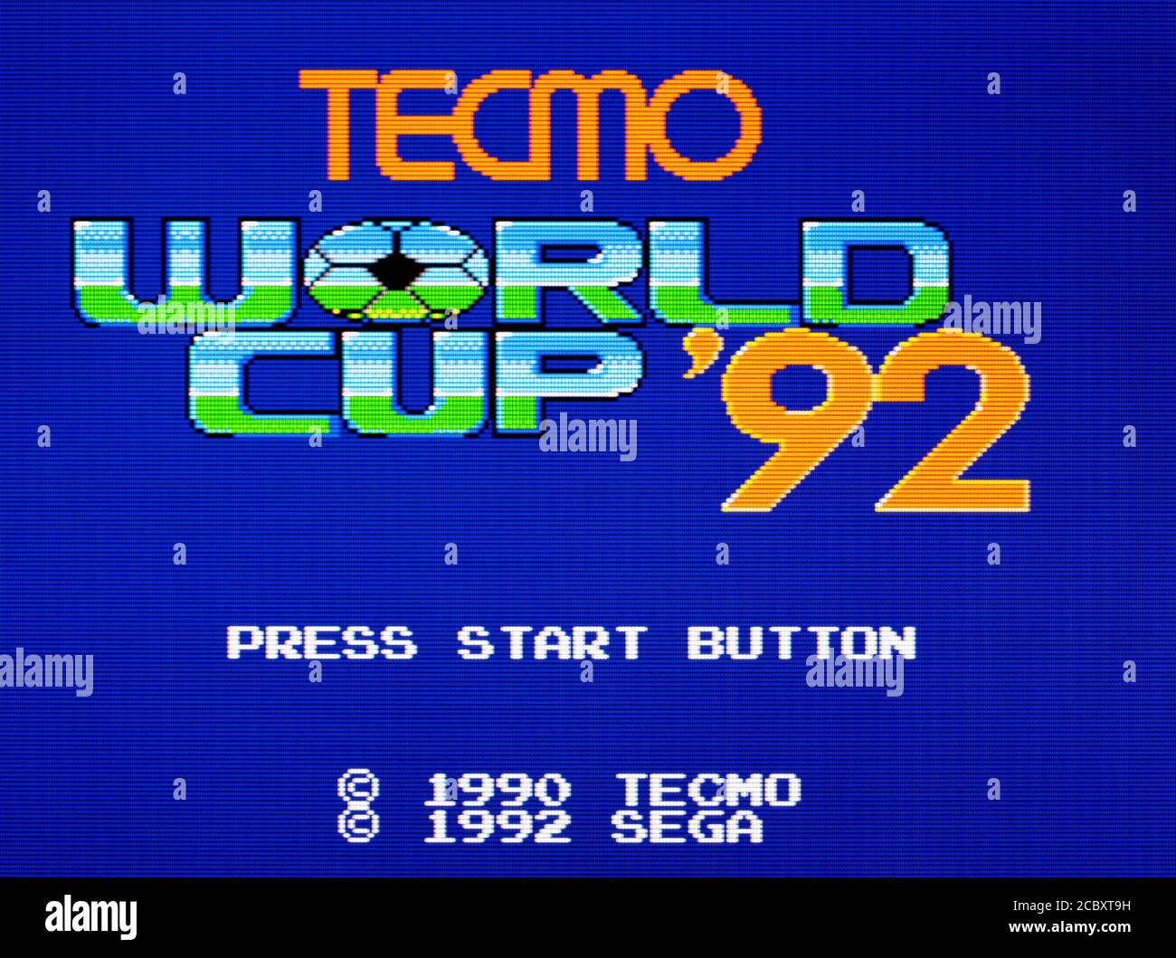 Tecmo World Cup '90 (Sega Genesis) - online game