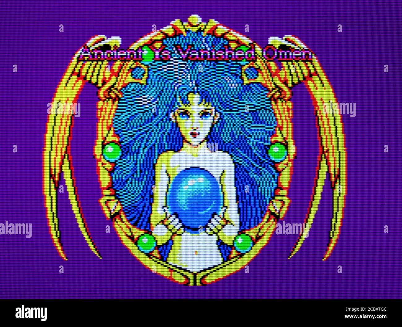 Ancient Ys Vanished Omen - Sega Master System - SMS - editorial use only Stock Photo