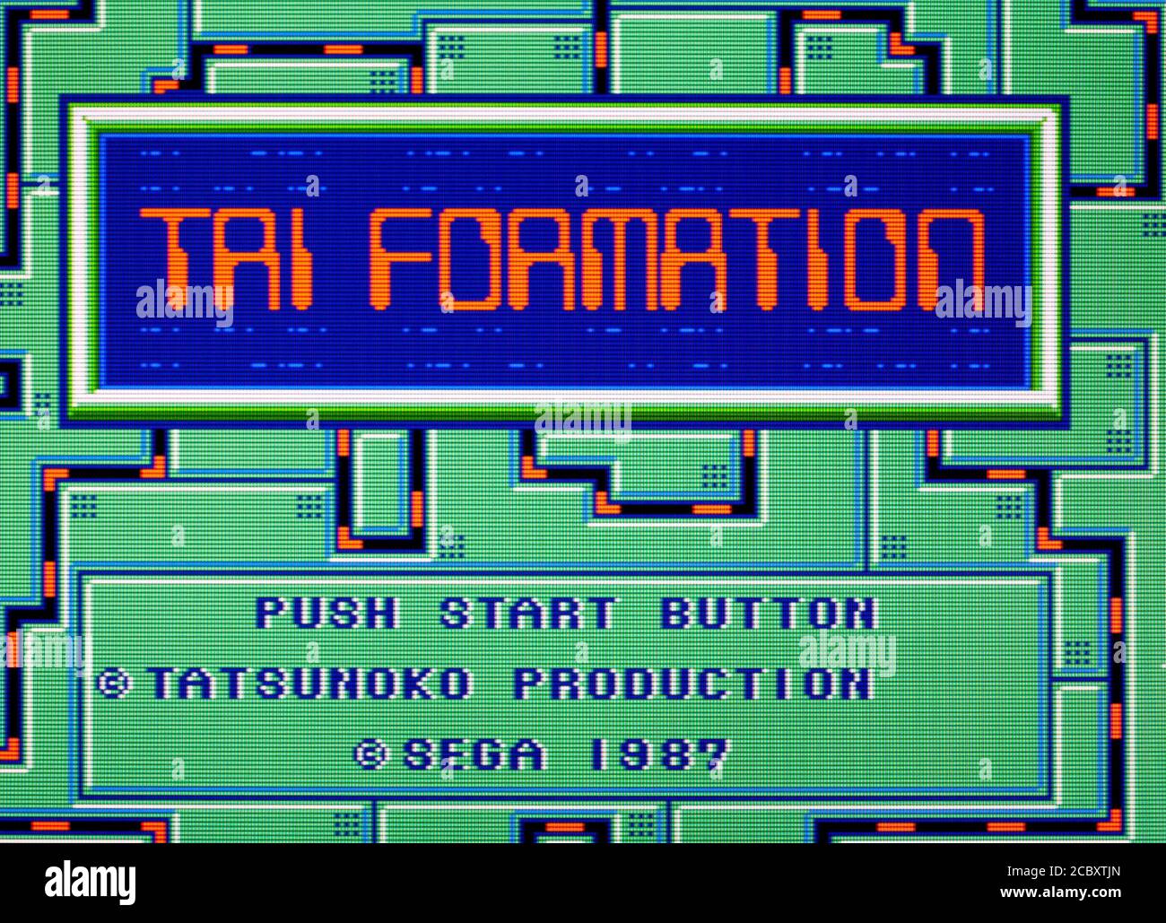 Tri Formation - Sega Master System - SMS - editorial use only Stock Photo