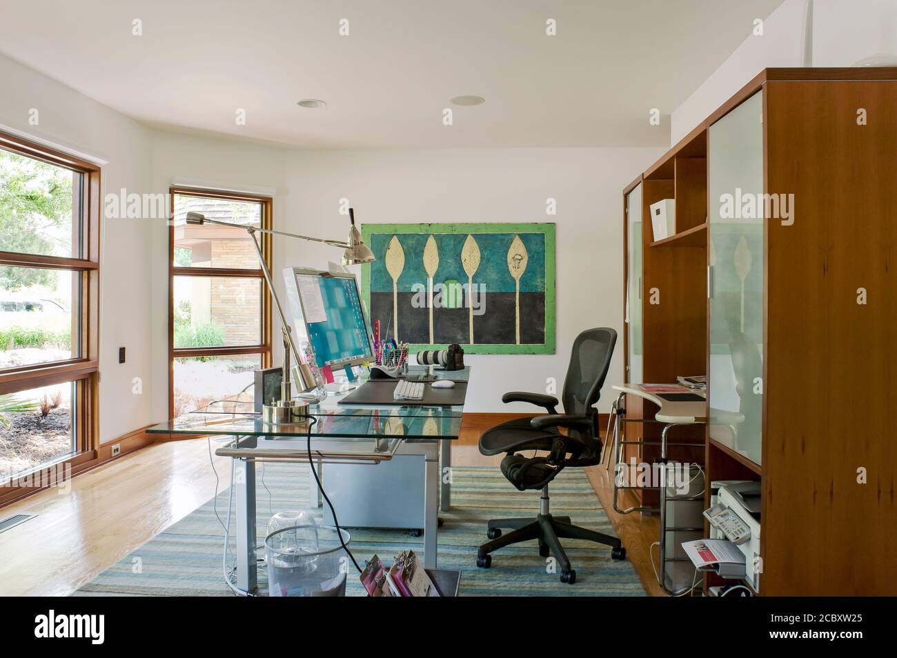 Home Office Stock Photo