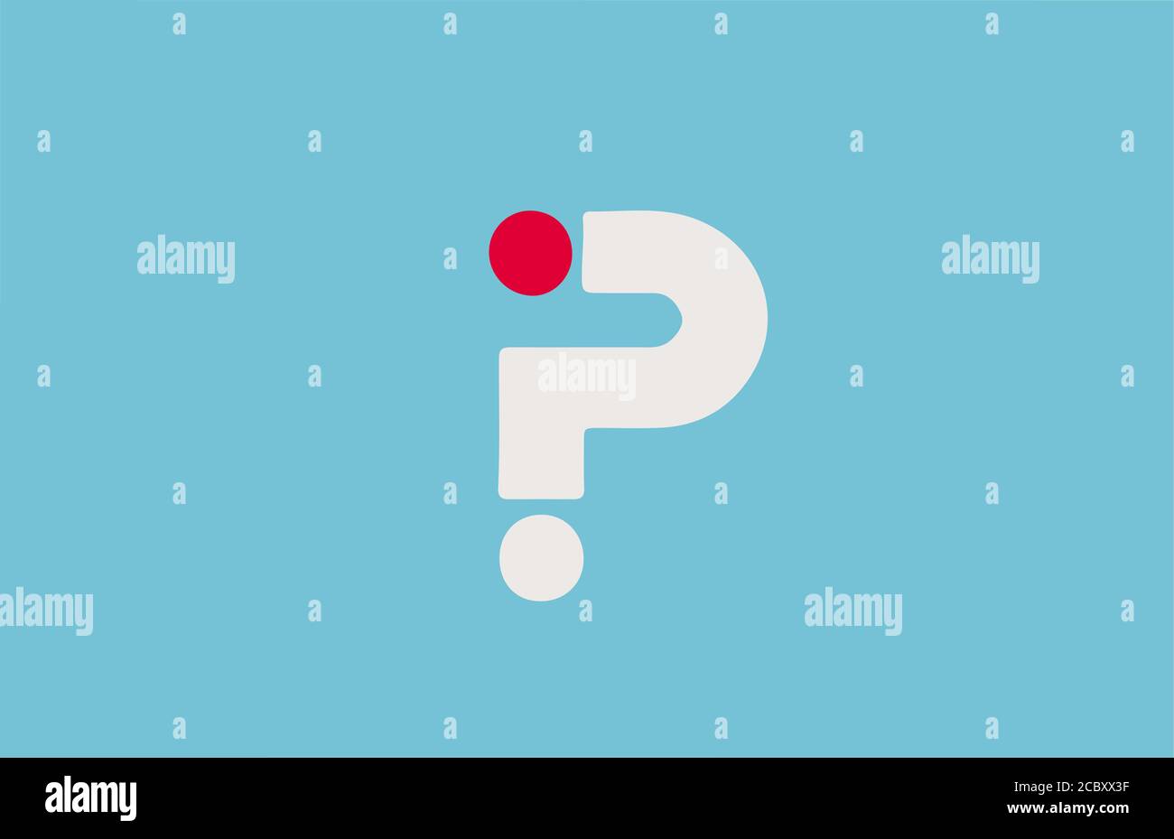 Simple Red White P Alphabet Letter Logo Icon Design For Company And Business Stock Vector Image Art Alamy