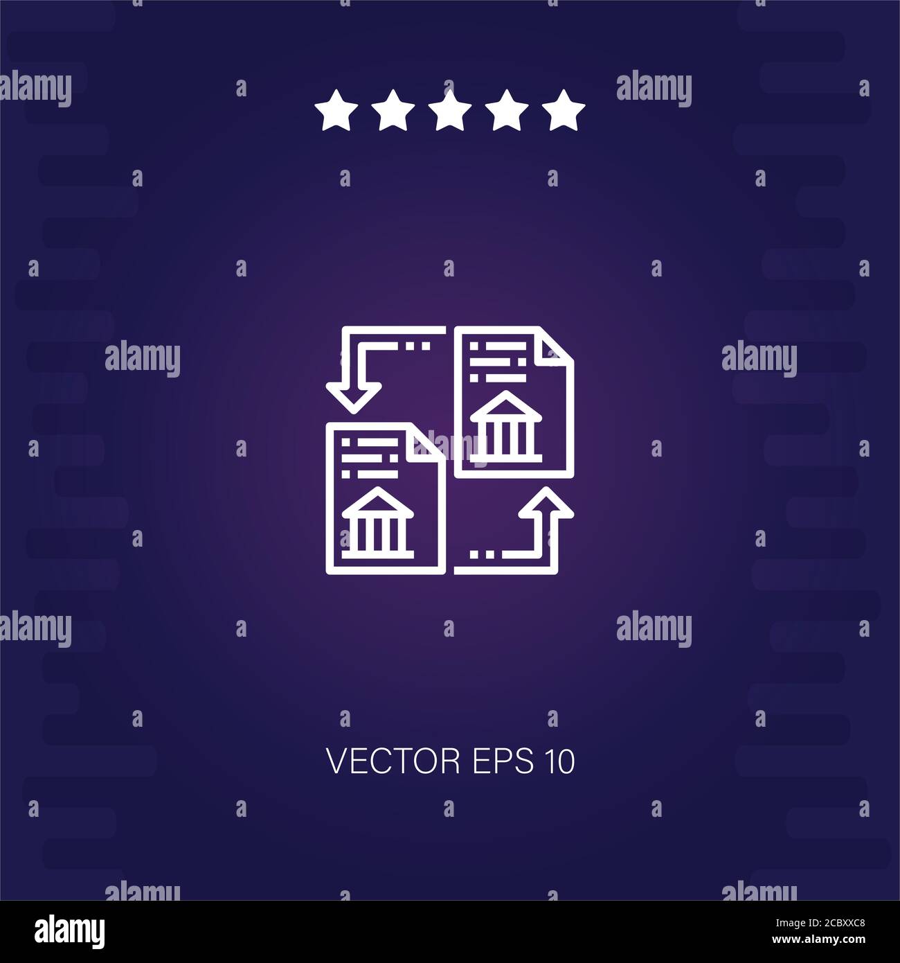 distributed vector icon modern illustration Stock Vector Image & Art ...
