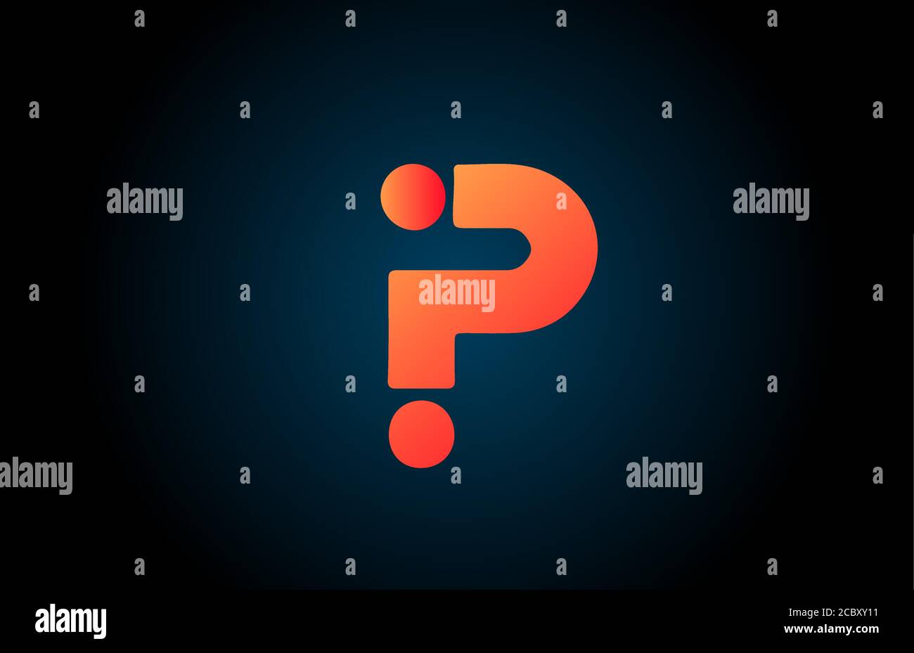 P alphabet letter logo icon in orange and black. Corporate design for ...