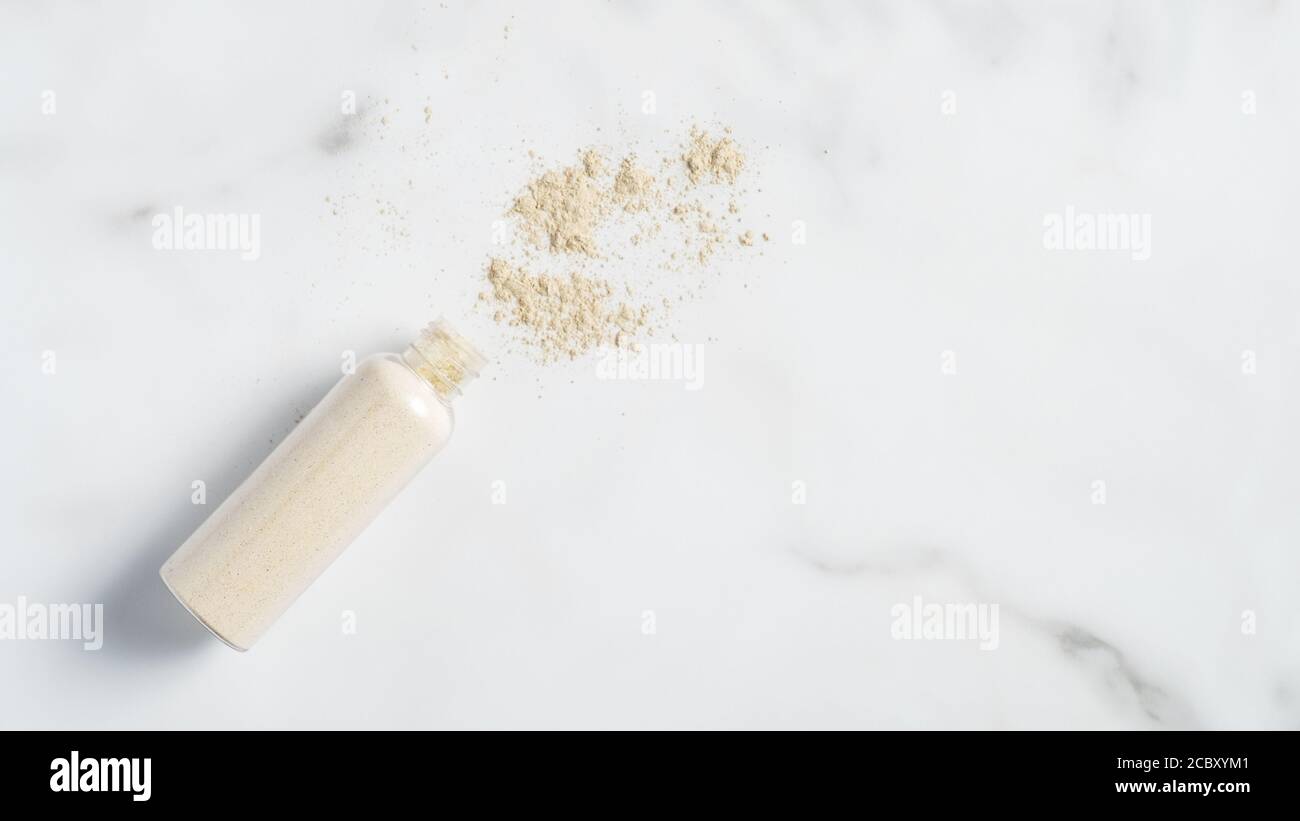 Hair powder bottle hi-res stock photography and images - Alamy